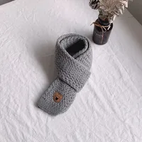 Children's Scarf Autumn And Winter Baby Scarf Warm Boys Girls Baby Scarf Cute Korean Style Windproof Collar Fashion sku image 5