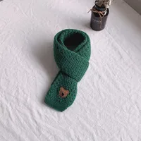 Children's Scarf Autumn And Winter Baby Scarf Warm Boys Girls Baby Scarf Cute Korean Style Windproof Collar Fashion sku image 7