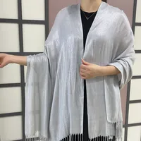 Exclusive For New   Women's Shawl Autumn And Summer Women Tassel Silver Silk Ball Dinner Party Scarf sku image 11