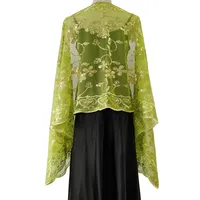 Hot New Arrival Sequin Shawl Wedding Dress Evening Dress Cheongsam Shawl Bridesmaid Shawl Scarf Women sku image 3