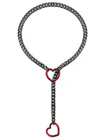304 Stainless Steel Simple Style Hollow Out Heart Shape Pendant Necklace sku image 16
