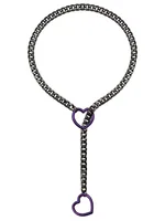 304 Stainless Steel Simple Style Hollow Out Heart Shape Pendant Necklace sku image 19