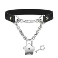 304 Stainless Steel Simple Style Hollow Out Heart Shape Pendant Necklace sku image 40