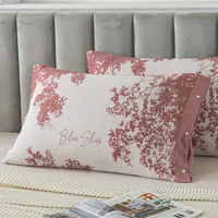 Cotton Gauze Pillowcase One-piece All-inclusive Side Snap Button Fixed Non-slip Pillowcase Cotton Pillow Cover One-piece main image 5