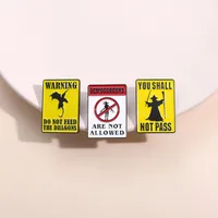 Cartoon Style Cowboy Style Letter Alloy Stamping Stoving Varnish Plating Women's Brooches main image 7