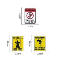 Cartoon Style Cowboy Style Letter Alloy Stamping Stoving Varnish Plating Women's Brooches main image 9