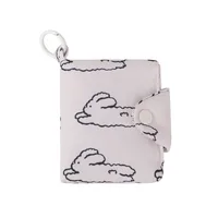 Unisex Animal Floral Flip Cover Coin Purses sku image 1