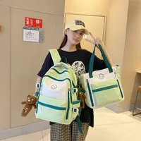 Solid Color Casual Daily Shopping Women's Backpack main image 3