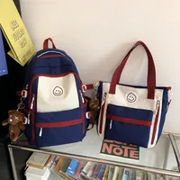 Solid Color Casual Daily Shopping Women's Backpack sku image 12