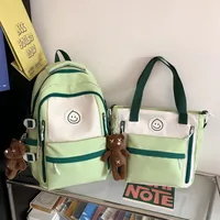 Solid Color Casual Daily Shopping Women's Backpack sku image 10