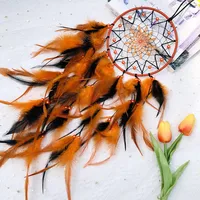 Creative Hand Weaving Feather Dreamcatcher Room Decoration Original Design Gift Bell Decorations Suitable For Wedding Graduate Day main image 4