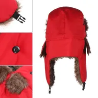 Unisex Simple Style Solid Color Eaveless Trapper Hat main image 2