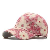 Women's Simple Style Classic Style Color Block Curved Eaves Baseball Cap main image 4