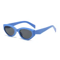 Streetwear Cool Style Geometric Pc Cat Eye Full Frame Women's Sunglasses sku image 1