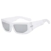 Casual Simple Style Solid Color Pc Special-Shaped Mirror Full Frame Women's Sunglasses main image 4