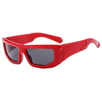 Casual Simple Style Solid Color Pc Special-Shaped Mirror Full Frame Women's Sunglasses main image 3
