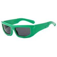 Casual Simple Style Solid Color Pc Special-Shaped Mirror Full Frame Women's Sunglasses main image 2