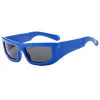 Casual Simple Style Solid Color Pc Special-Shaped Mirror Full Frame Women's Sunglasses sku image 2