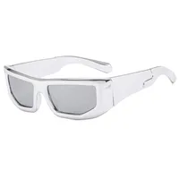 Casual Simple Style Solid Color Pc Special-Shaped Mirror Full Frame Women's Sunglasses sku image 8
