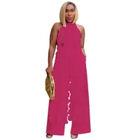 Holiday Street Women's Sexy Streetwear Solid Color Spandex Polyester Backless Pants Sets Pants Sets sku image 5