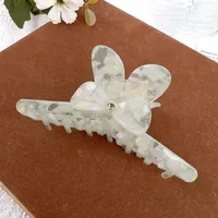 Women's Sweet Simple Style Bow Knot Acetic Acid Sheets Inlay Rhinestones Hair Claws main image 6