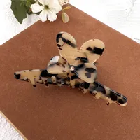 Women's Sweet Simple Style Bow Knot Acetic Acid Sheets Inlay Rhinestones Hair Claws main image 5
