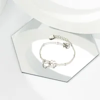 Elegant Cute Streetwear Heart Shape 304 Stainless Steel Bracelets In Bulk main image 1