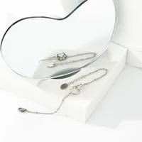 Elegant Cute Streetwear Heart Shape 304 Stainless Steel Bracelets In Bulk main image 3