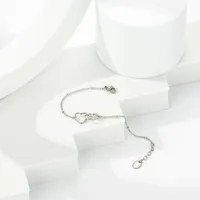 Elegant Cute Streetwear Heart Shape 304 Stainless Steel Bracelets In Bulk main image 4