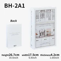 Simple Nordic Home Simulation Book Indoor Home Decoration Magazine Fake Book Coffee Table Sample Room Desktop Decoration Book sku image 21