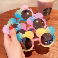 Little Red Book Children's Sunglasses Cute Princess Gradient Cartoon Men's And Women's Sunglasses Children's Colorful Sun Protection Sun Shade Trendy Glasses main image 4
