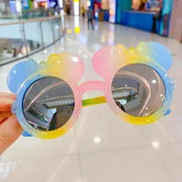 Little Red Book Children's Sunglasses Cute Princess Gradient Cartoon Men's And Women's Sunglasses Children's Colorful Sun Protection Sun Shade Trendy Glasses sku image 2
