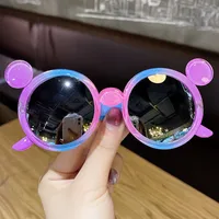Little Red Book Children's Sunglasses Cute Princess Gradient Cartoon Men's And Women's Sunglasses Children's Colorful Sun Protection Sun Shade Trendy Glasses sku image 7