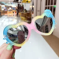 Little Red Book Children's Sunglasses Cute Princess Gradient Cartoon Men's And Women's Sunglasses Children's Colorful Sun Protection Sun Shade Trendy Glasses sku image 9