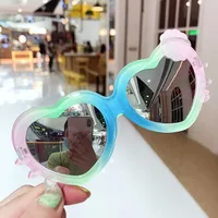 Little Red Book Children's Sunglasses Cute Princess Gradient Cartoon Men's And Women's Sunglasses Children's Colorful Sun Protection Sun Shade Trendy Glasses sku image 10