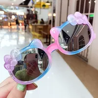 Little Red Book Children's Sunglasses Cute Princess Gradient Cartoon Men's And Women's Sunglasses Children's Colorful Sun Protection Sun Shade Trendy Glasses sku image 13