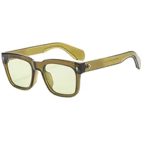 Basic Vintage Style Classic Style Solid Color Pc Square Full Frame Women's Sunglasses main image 1