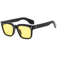 Basic Vintage Style Classic Style Solid Color Pc Square Full Frame Women's Sunglasses sku image 10