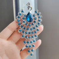 Retro Peacock Alloy Plating Inlay Rhinestones Unisex Brooches main image 5