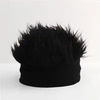 Unisex Lady Solid Color Eaveless Wool Cap main image 3
