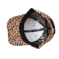 Unisex Chinoiserie Exaggerated Streetwear Leopard Curved Eaves Baseball Cap main image 3