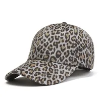 Unisex Chinoiserie Exaggerated Streetwear Leopard Curved Eaves Baseball Cap main image 2