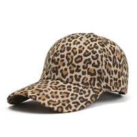 Unisex Chinoiserie Exaggerated Streetwear Leopard Curved Eaves Baseball Cap main image 1