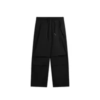 Jie Zhan Men's Wear | Clothing Wash Water Wide Leg Paratrooper Pants  Spring/Summer New Asut Dye Large Pocket Crane Pants sku image 7