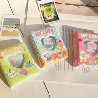 3-inch  Cute High-looking Girl Star-chasing Storage Book ID Photo Album Card Book main image 1
