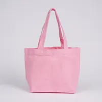 Factory Wholesale Cotton Blank In Stock Canvas Bag Custom Small Batch Color Cotton Canvas Bag Custom Logo sku image 1