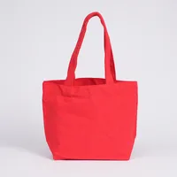 Factory Wholesale Cotton Blank In Stock Canvas Bag Custom Small Batch Color Cotton Canvas Bag Custom Logo sku image 5