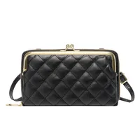 Embroidered Mobile Phone Bag Ladies Bag Bag New  Women's Bag Wholesale Live Shoulder Mobile Phone Bag main image 5