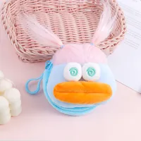 Women's Cartoon Character Plush Zipper Wallets sku image 3