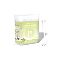 Baby Cotton Swab Baby Double Ear Spoon Cotton Swab Cleaning Ear Digging Newborn Children's Booger Cotton Stick sku image 2